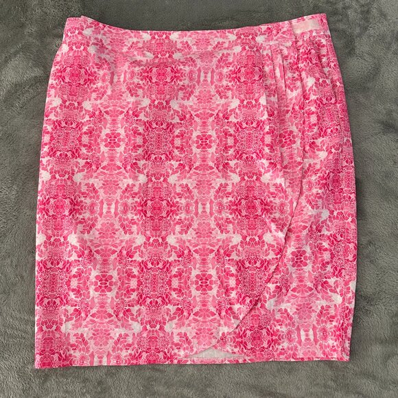 RipSkirt Hawaii Rip Skirt Pink Floral Wrap Skirt Women's size XXL - Picture 1 of 4